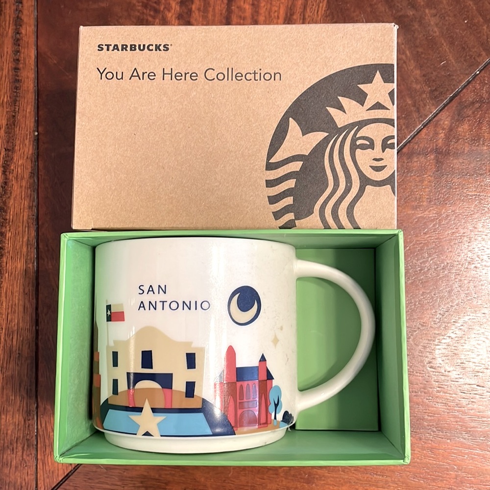 Starbucks You Are Here Collection San Antonio